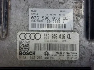 03G906016CL 8E0907279L 8P0907357B Блок управления двигателем Audi A4 B7 Арт e12087881, вид 2