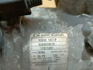 926001HC1D Компрессор кондиционера Nissan Micra K13 Арт e12084744, вид 4