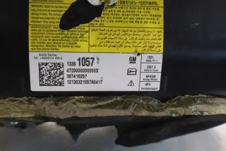 13381057 Подушка безопасности Opel Astra J Арт e12081556, вид 7