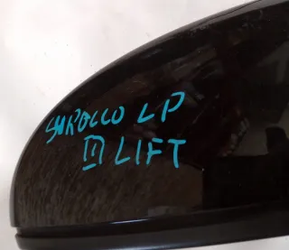 000000 Зеркало наружное левое Volkswagen Scirocco 3 Арт e12077945, вид 3