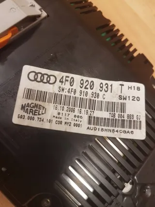 4F0920931T Щиток приборов (приборная панель) Audi A6 C6 (S6,RS6) Арт e12069953, вид 3