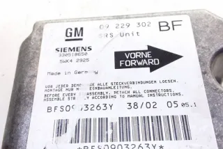 F35_ 09229302 Блок AirBag Opel Astra G Арт e12069497, вид 1