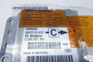 988204U400 Блок AirBag Nissan Almera N16 Арт e12069413, вид 3