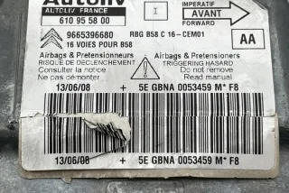 9665396680 Блок AirBag Citroen C4 2 Арт e12069259, вид 5