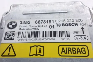 34526878191 Блок AirBag BMW 5 F10/F11/GT F07 Арт e12069177, вид 1