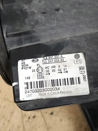 7L6941031A Фара левая Volkswagen Touareg 1 Арт e12066970, вид 7
