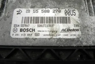 55588270 Блок управления двигателем Opel Corsa F Арт e12060267, вид 1
