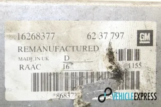 16268377 Блок управления двигателем Opel Astra G Арт e12060241, вид 1