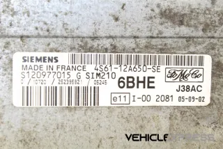 4S6112A650SE Блок управления двигателем Ford Fiesta 5 Арт e12059345, вид 1