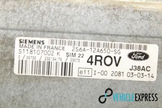 2S6A12A650SG Блок управления двигателем Ford Fiesta 5 Арт e12059292, вид 2