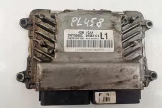 T250, 96983177 Блок управления двигателем Chevrolet Aveo T200 Арт e12058636, вид 1