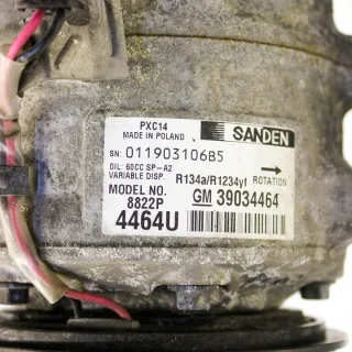 39034464 Компрессор кондиционера Opel Astra K Арт e12056668, вид 7