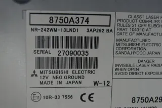 8750a374 8750a299 Блок навигации Mitsubishi Outlander 3 Арт e12056322, вид 6