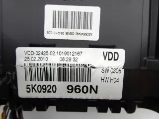 5K0920960N Щиток приборов (приборная панель) Volkswagen Golf 6 Арт e12046029, вид 8