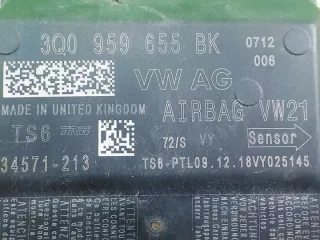3Q0959655BK 16AB30 Блок AirBag Volkswagen Passat B8 Арт e12045388, вид 3