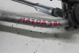  Механизм стеклоочистителя (трапеция дворников) Mazda 2 DE Арт e12032452, вид 3