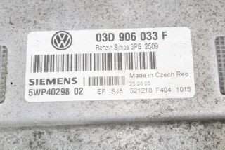 03D906033F Блок управления двигателем Volkswagen Polo 6 Арт e12031746, вид 1