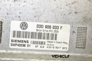 03D906033F Блок управления двигателем Volkswagen Polo 6 Арт e12031734, вид 3