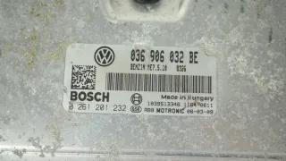 036906032BE 0261201232 Блок управления двигателем Volkswagen Golf 5 Арт e12031592, вид 3