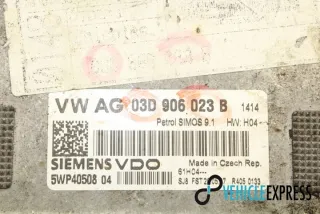 03D906023B Блок управления двигателем Volkswagen Fox Арт e12031544, вид 1