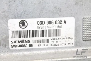 03D906032A Блок управления двигателем Skoda Fabia 1 Арт e12031190, вид 1