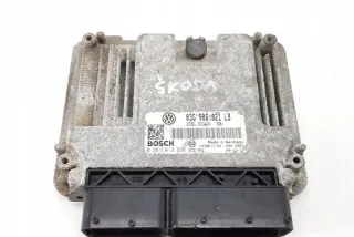 0281013238 Блок управления двигателем Skoda Fabia 2 Арт e12031101, вид 1