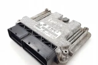 0281013238 Блок управления двигателем Skoda Fabia 2 Арт e12031101, вид 4