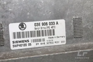 03E906033A Блок управления двигателем Skoda Fabia 2 Арт e12031087, вид 3