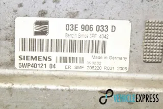 03E906033D Блок управления двигателем Seat Ibiza 3 Арт e12030980, вид 1
