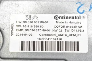 9802096780 Блок управления двигателем Peugeot 508 Арт e12030373, вид 9