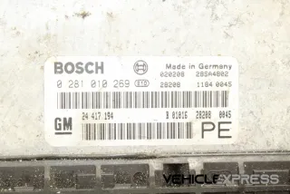 0281010269 Блок управления двигателем Opel Vectra C  Арт e12030198, вид 3