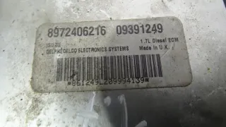 8972406216 09391249 Блок управления двигателем Opel Astra G Арт e12029954, вид 3