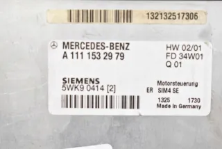 A1111532979 5WK90414 Блок управления двигателем Mercedes C W203 Арт e12029213, вид 7