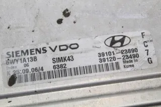 3910123890 Блок управления двигателем Hyundai Coupe GK Арт e12028701, вид 1