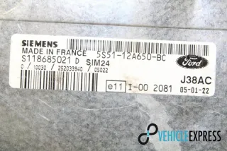 5S5112A650BC Блок управления двигателем Ford KA 1 Арт e12028457, вид 2