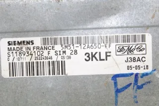 5M5112A650FF Блок управления двигателем Ford Focus 1 Арт e12028366, вид 2