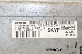 4M5112A650HF Блок управления двигателем Ford Focus 2 Арт e12028344, вид 1