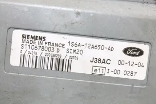 1S6A12A650AD Блок управления двигателем Ford Fiesta 4 Арт e12028112, вид 2