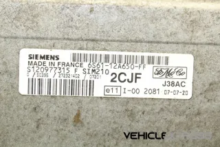 6S6112A650FF Блок управления двигателем Ford Fiesta 5 Арт e12027928, вид 2