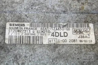 6S6112A650GD Блок управления двигателем Ford Fiesta 5 Арт e12027906, вид 3