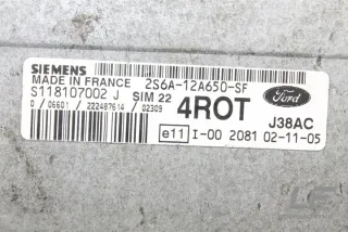 2S6A12A650SF Блок управления двигателем Ford Fiesta 5 Арт e12027861, вид 3