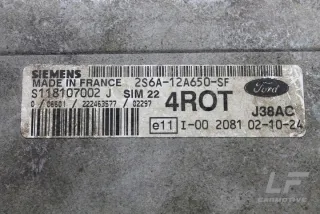 2S6A12A650SF Блок управления двигателем Ford Fiesta 5 Арт e12027841, вид 2