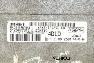 6S6112A650GD Блок управления двигателем Ford Fiesta 5 Арт e12027767, вид 1