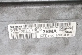 4S6112A650CA Блок управления двигателем Ford Fiesta 6 Арт e12027632, вид 3
