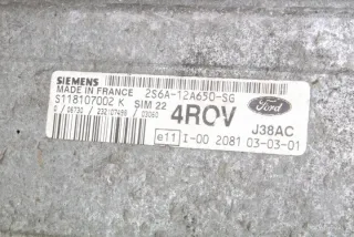 2S6A12A650SG Блок управления двигателем Ford Fiesta 7 Арт e12027496, вид 2