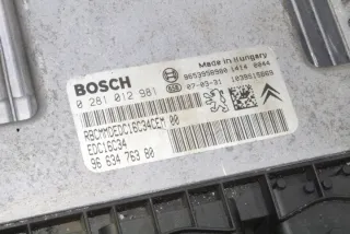 0281012981 Блок управления двигателем Citroen C4 1 Арт e12026893, вид 3