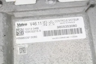 9805353080 Блок управления двигателем Citroen C3 2 Арт e12026696, вид 3