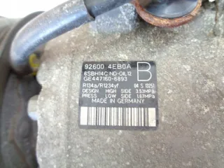 926004EB0A Компрессор кондиционера Nissan Qashqai 2 Арт e12023992, вид 5