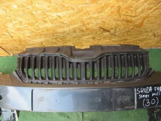 6V0807221 Бампер передний Skoda Fabia 3 Арт e12010849, вид 3