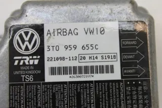 3T0959655C Блок AirBag Skoda Superb 2 Арт e12009742, вид 3